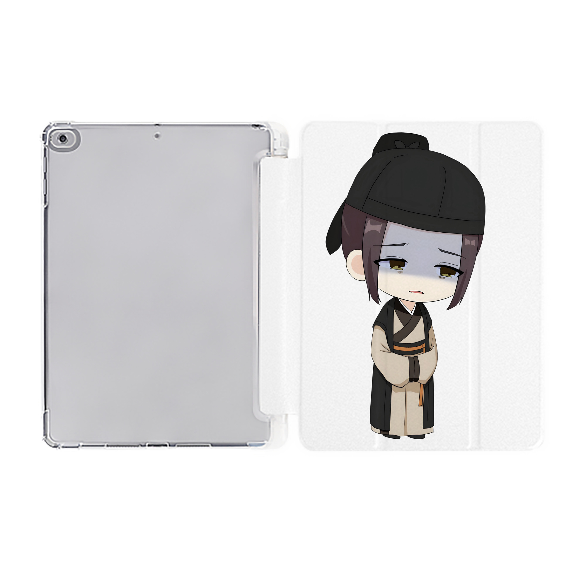 （画像用） 薬屋のひとりごと The Apothecary Diaries IPad ケース ペン収納付き 三つ折りスタンド PUレザー×シリコン 対応機種9.5/10.5/10.9インチ